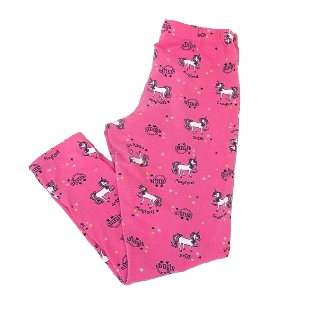 Garanimals 365 Kids Girls Unicorn Pajama Pants Pink Size 8